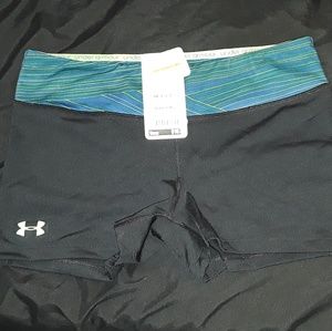 UA Heat gear compression shorts